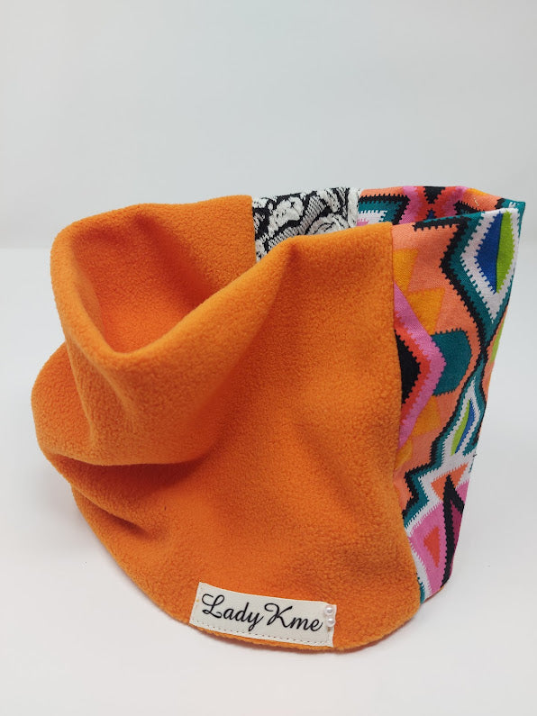 The simple Mondrian neck-warmer