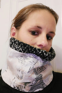 The simple Mondrian neck-warmer