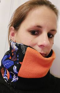 The simple Mondrian neck-warmer