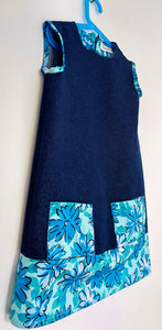 The "Blue-Flowers" Dress...