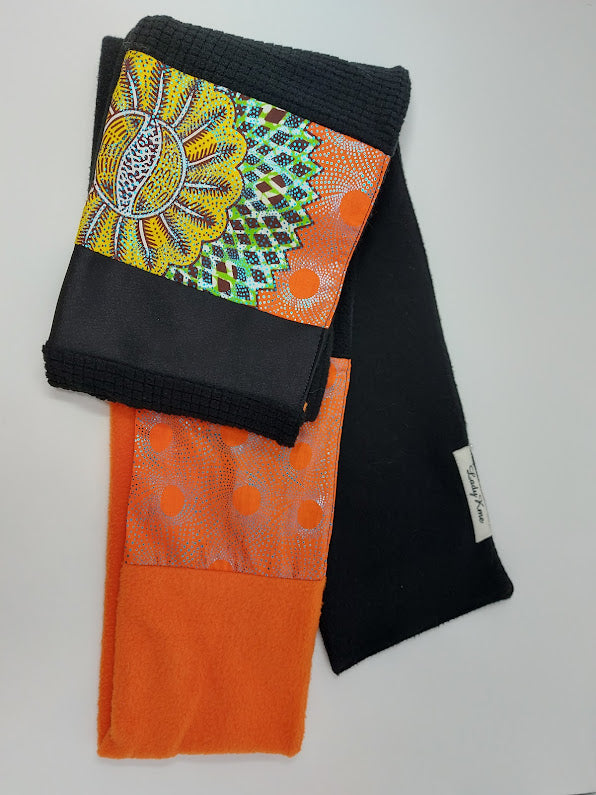 The "Long Patchwork Winter" scarf.