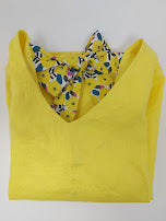 The Yellow Knot Top