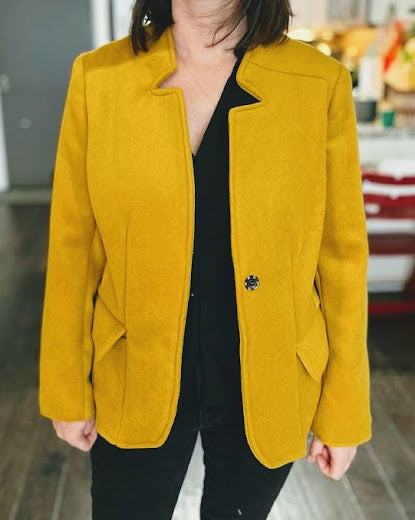The "Mustard" Wool Jacket.