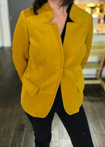 The "Mustard" Wool Jacket.