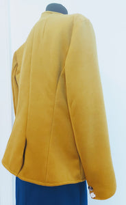 The "Mustard" Wool Jacket.